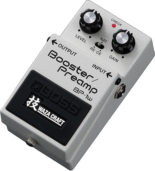 open zoom image for Boss BP-1W Waza Booster Preamp Pedal, New, Action Position Back