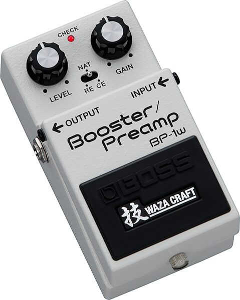 open zoom image for Boss BP-1W Waza Booster Preamp Pedal, New, Action Position Back