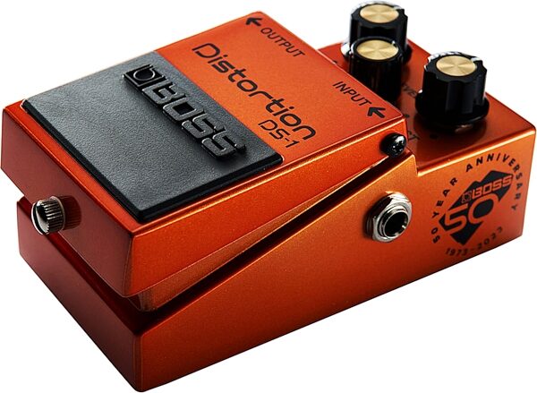 open zoom image for Boss DS-1 Distortion Pedal - 50th Anniversary Edition, New, Action Position Back
