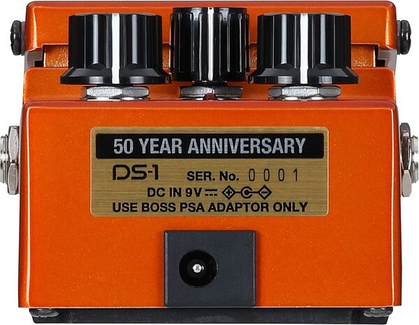 open zoom image for Boss DS-1 Distortion Pedal - 50th Anniversary Edition, New, Action Position Back