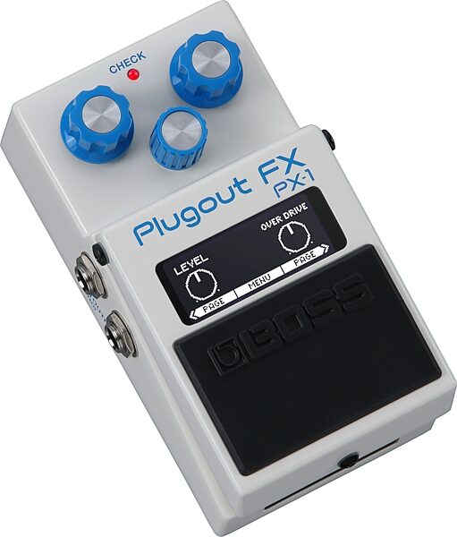 open zoom image for Boss PX-1 Plugout FX Effects Pedal, Open Box (Like New), Action Position Back