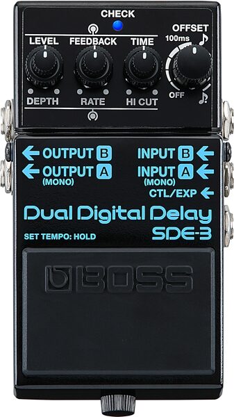 open zoom image for Boss SDE-3 Dual Digital Delay Pedal, New, Action Position Back