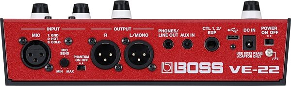 open zoom image for Boss VE-22 Vocal Performer Pedal, New, Action Position Back