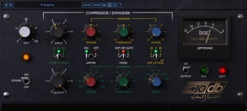 open zoom image for Boz Digital Plus 10dB Compressor Audio Plug-in, Digital Download, Screenshot Front
