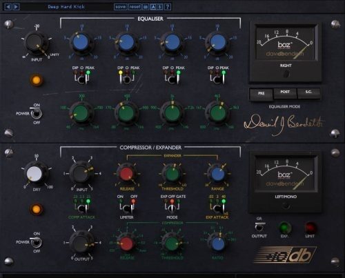 open zoom image for Boz Digital Plus 10dB Bundle Audio Plug-in Software, Digital Download, Screenshot Front