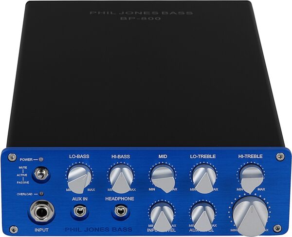 open zoom image for Phil Jones Bass BP800 Bass Amplifier Head (800 Watts), New, Action Position Back