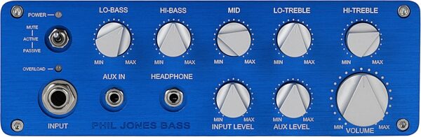 open zoom image for Phil Jones Bass BP800 Bass Amplifier Head (800 Watts), New, Action Position Back