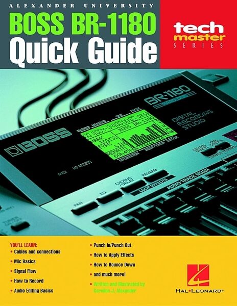 open zoom image for Boss BR1180 Quick Guide Book, Main