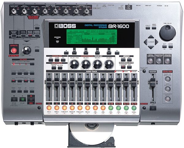open zoom image for Boss BR-1600CD 16-Track Digital Studio Multitrack Recorder, Main