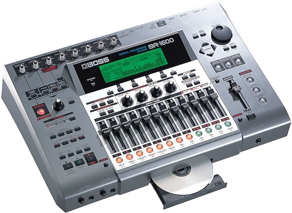 open zoom image for Boss BR-1600CD 16-Track Digital Studio Multitrack Recorder, Angle
