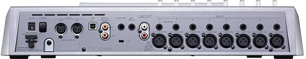 open zoom image for Boss BR-1600CD 16-Track Digital Studio Multitrack Recorder, Rear