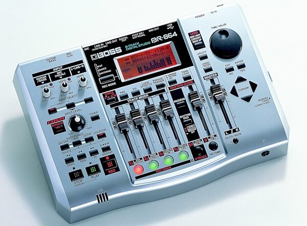 open zoom image for Boss BR864 Digital 8-Track Recorder with Flash Card, Main