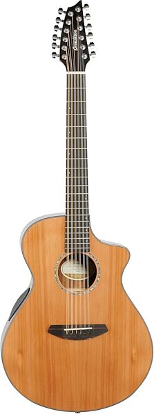 open zoom image for Breedlove Solo Concert CE Red Cedar and Ovangkol Acoustic-Electric Guitar, 12-String, Action Position Back