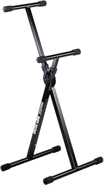 open zoom image for QuikLok BS619 X Keyboard (or Speaker or Monitor) Stand with Original Q-L Disk and Fold-Down Telescopic Arms, Main