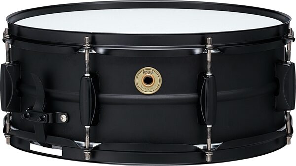 open zoom image for Tama Metalworks Steel Snare Drum, Matte Black, 5.5x14", Main