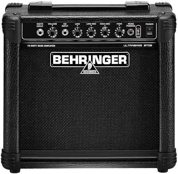 open zoom image for Behringer BT108 Ultrabass Bass Amplifier (15 Watts, 1x8"), Front
