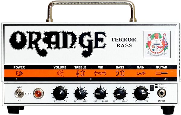 open zoom image for Orange BT500H Terror Bass 500 Amplifier Head with Gig Bag (500 Watts), Main
