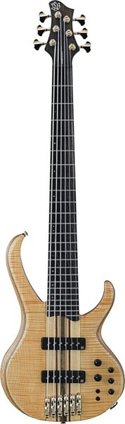 open zoom image for Ibanez BTB1406E Premium Electric Bass, 6-String with Gig Bag, Vintage Natural