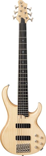 open zoom image for Ibanez BTB556MP 6-String Electric Bass, Natural Flat