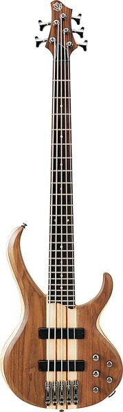 open zoom image for Ibanez BTB675 5-String Electric Bass, Natural Flat Finish