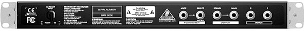 open zoom image for Behringer BTR2000 Racktuner Chromatic Rackmount Tuner, Rear