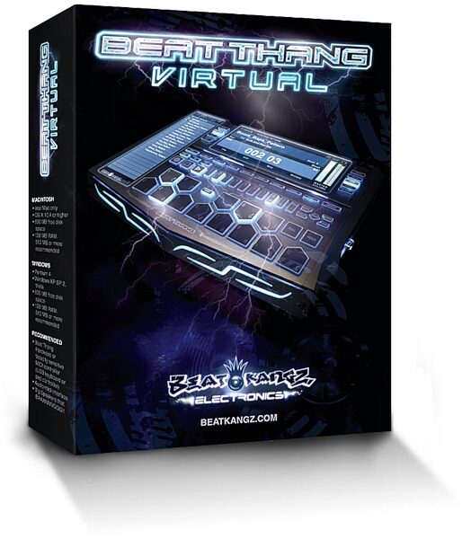 open zoom image for BeatKangz Beat Thang Virtual Drum Software (Mac and Windows), Package