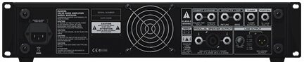 open zoom image for Bugera BVP5500 Classic Bass Amplifier Head (550 Watts), Rear