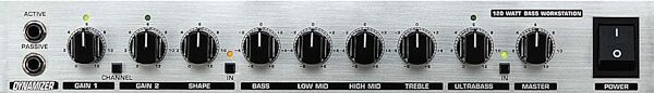 open zoom image for Behringer BX1200 Ultrabass Bass Amplifier (120 Watts, 2-Channel), Panel