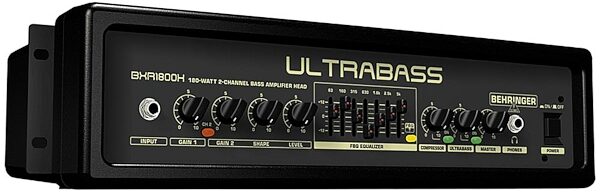 open zoom image for Behringer BXR1800H Ultrabass Bass Amplifier Head (180 Watts), Main