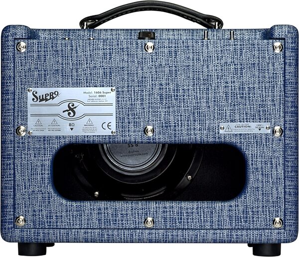 open zoom image for Supro Super Guitar Combo Amplifier (5 Watts, 1x8"), New, Action Position Back