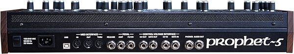 open zoom image for Sequential Prophet-5 Desktop Module Analog Synthesizer, New, Action Position Back