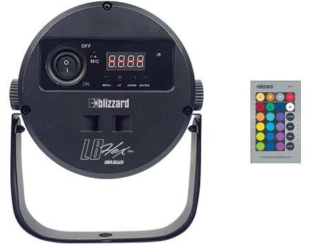 open zoom image for Blizzard LB Hex Unplugged Battery-Powered Light, New, Rear--LB-Par-Hex-