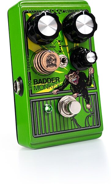 open zoom image for DOD Badder Monkey Multi-Circuit Overdrive Pedal, New, Action Position Back