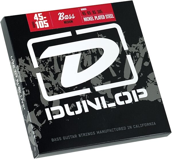 open zoom image for Dunlop Nickel-Plated Steel Bass Strings, Main