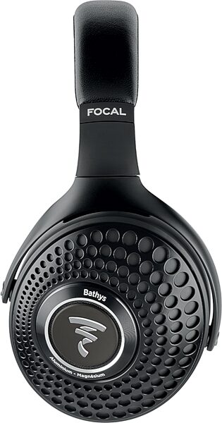 open zoom image for Focal Bathys Wireless Noise-Cancelling Headphones, Deep Black, Action Position Back