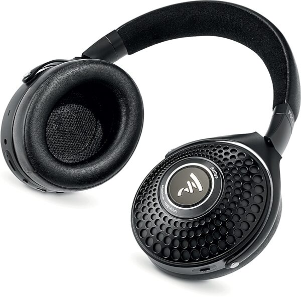 open zoom image for Focal Bathys Wireless Noise-Cancelling Headphones, Deep Black, Action Position Back
