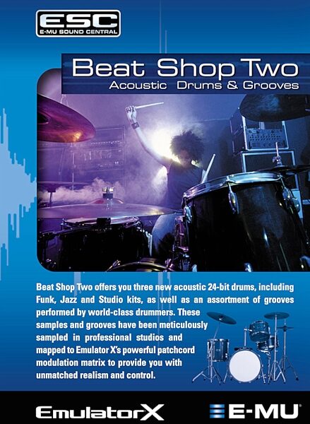 open zoom image for Emu Beat Shop 2 Drum Sounds CDROM, Main