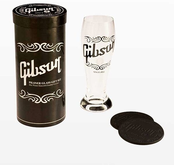 open zoom image for Gibson Pilsner Glass Gift Set, Main