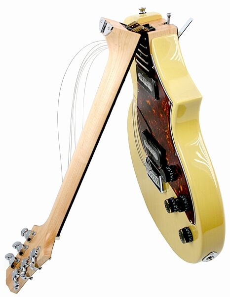 open zoom image for Voyage-Air TransAxe Bel Air VER1 Folding Electric Guitar with Gig Bag, Main