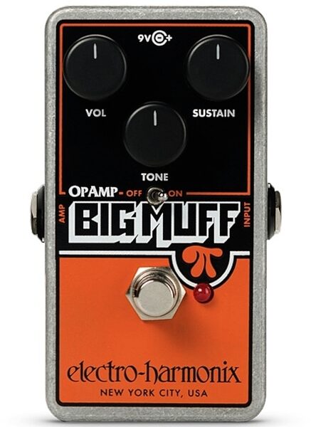 open zoom image for Electro-Harmonix Op-Amp Big Muff Pi Overdrive Pedal, New, Main