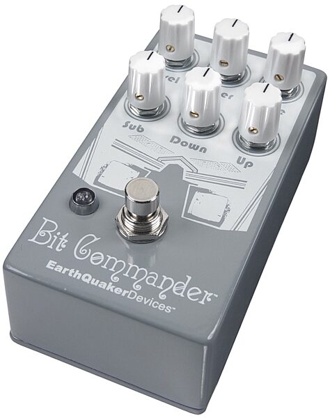 open zoom image for EarthQuaker Devices Bit Commander V2 Octave Synthesizer Pedal, New, Angle 2