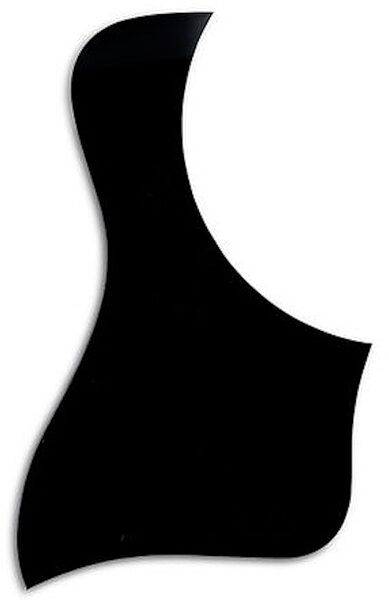 open zoom image for Taylor Academy 12 Replacement Pickguard, Black, Left-Handed, Main