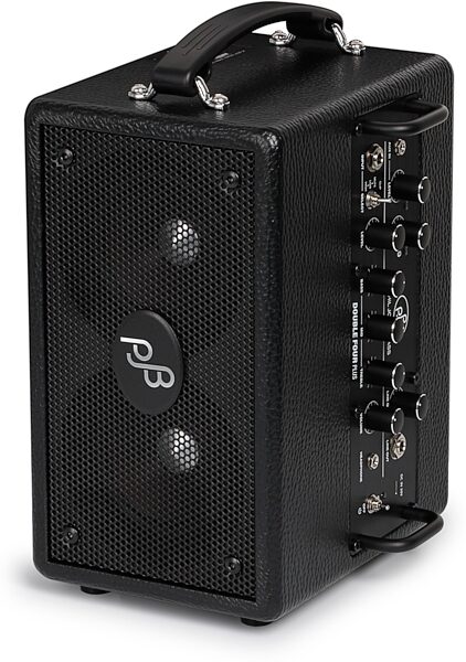 open zoom image for Phil Jones BG-80 Double 4 Plus Bass Combo Amplifier (90 Watts, 2x4"), Black, Action Position Side