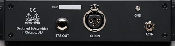 open zoom image for Black Lion Audio B173 mkII Microphone Preamp, New, Rear - In Use