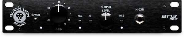 open zoom image for Black Lion Audio B173 mkII Microphone Preamp, New, Front