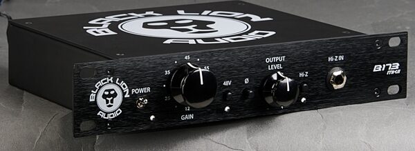 open zoom image for Black Lion Audio B173 mkII Microphone Preamp, New, Angle - In Use