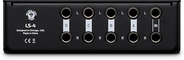open zoom image for Black Lion Audio LS4 4-Channel Line Selector, New, Action Position Back