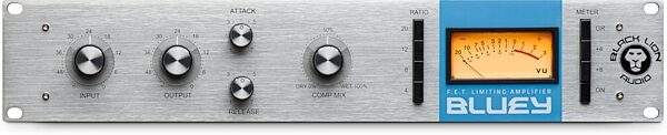 open zoom image for Black Lion Audio Bluey FET Compressor and Limiting Amplifier, New, Front