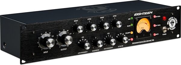 open zoom image for Black Lion Audio Eighteen Microphone Preamplifier/EQ Channel Strip, New, Action Position Back