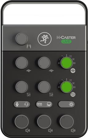 open zoom image for Mackie M-Caster Live Portable Livestreaming Mixer, Black, Main